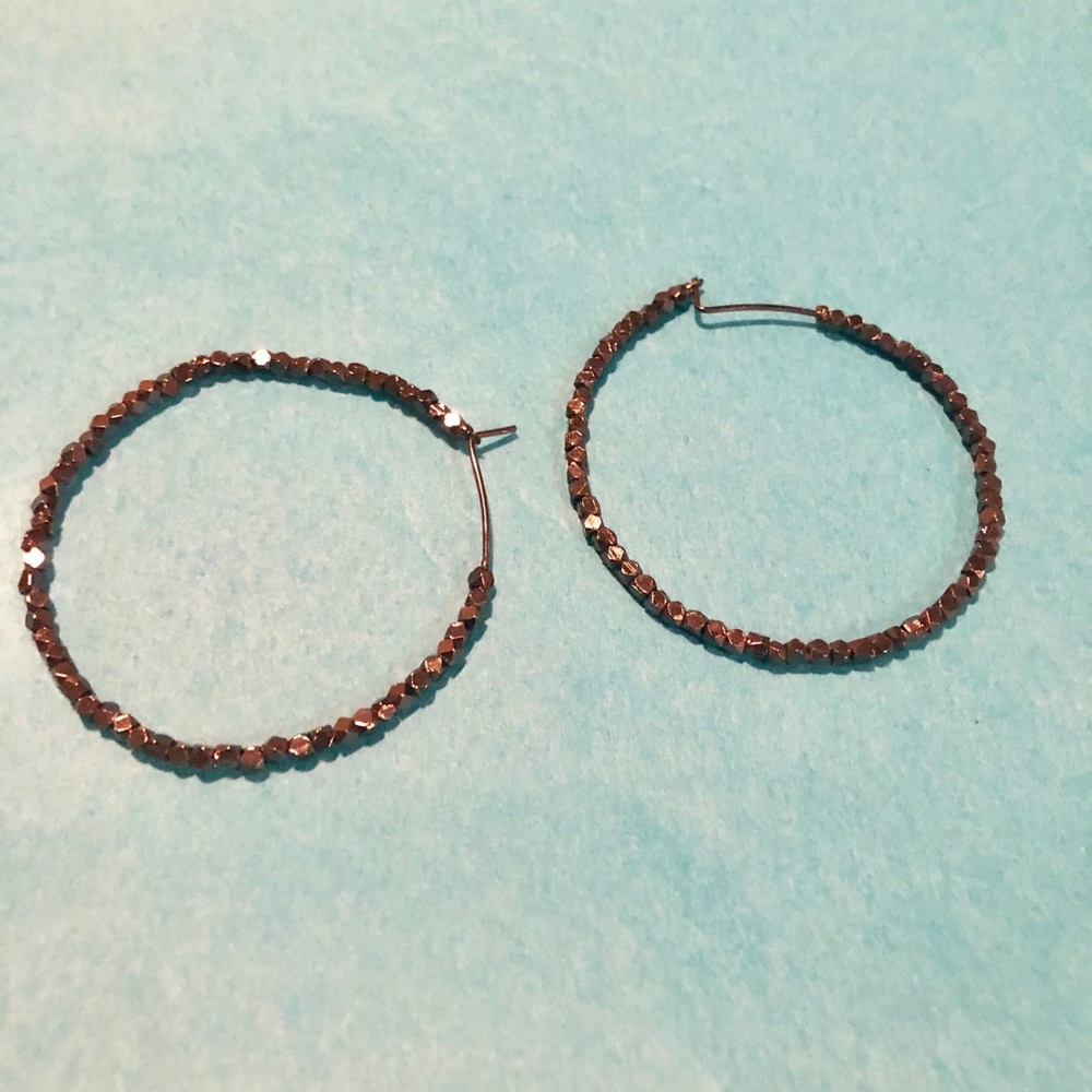 Hoop earrings